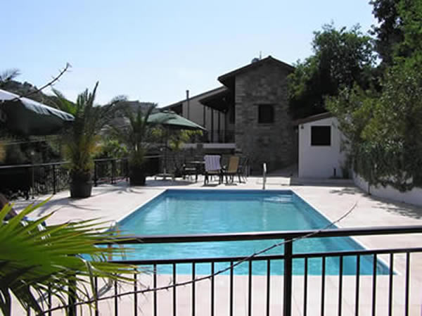 The Swimming Pool and the Cyprus Villa