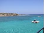 The blue Mediteranean sea